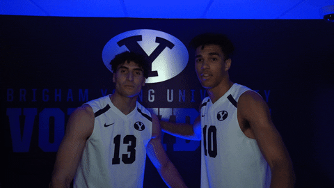 Gocougs Ncaavolleyball GIF by BYU Cougars