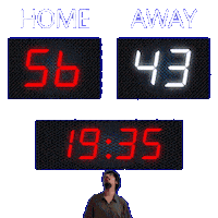43 Away Sticker