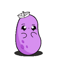 Potato What Sticker by lilpotates