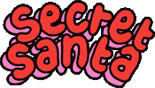 Secret Santa Christmas Sticker by Poppy Deyes