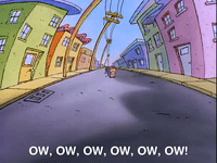 rockos modern life nicksplat GIF