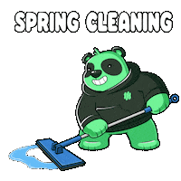 Clean Up Spring Sticker by SuperVerse