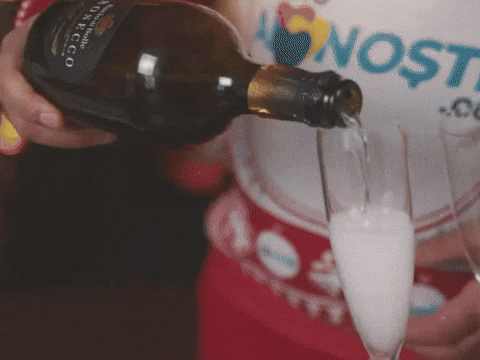 Christmas Time Champaign GIF by Ai Nostri