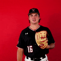 Hayde Key GIF by Texas Tech Baseball