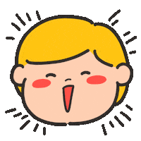 Happy Yes Sticker by iROiRO