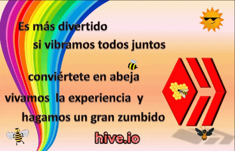 MarcyJ giphygifmaker giphyattribution rainbowbee honeysunbee GIF