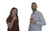shyahkfilms cheers wedding pepsi coke Sticker