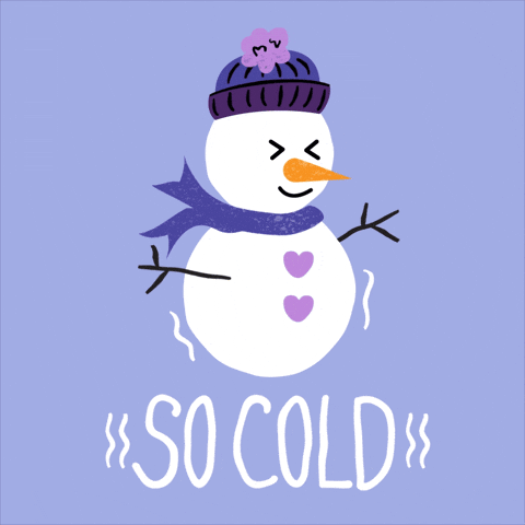Freezing Baby Its Cold Outside GIF by Jessica Lau