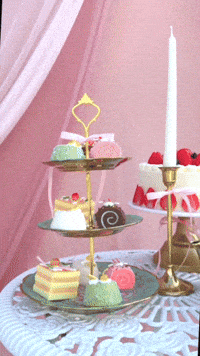 Celebrate Birthday Cake GIF by Anja Kotar