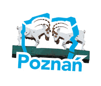 potgovpl goat goats poznan polandcvb Sticker