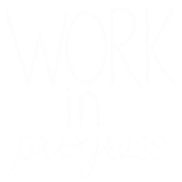 Work In Progress Love Sticker