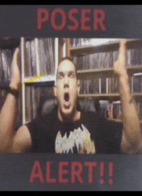 Metal Poser GIF