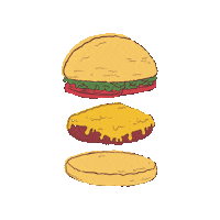 Burger Halifax Sticker by The Coast - Halifax/Kjipuktuk