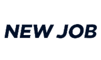 New Job Sticker by Bluebird Co.