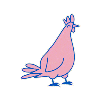 Eat Orange County Sticker by Dizzy Bird
