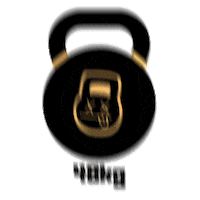 Fitness Workout Sticker by Kettlebell Gains Apparel