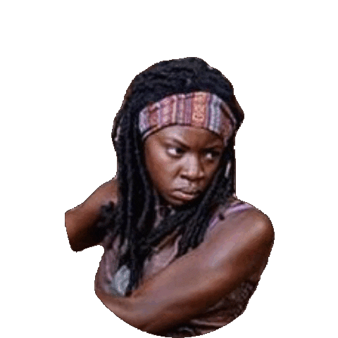 walking dead STICKER by imoji