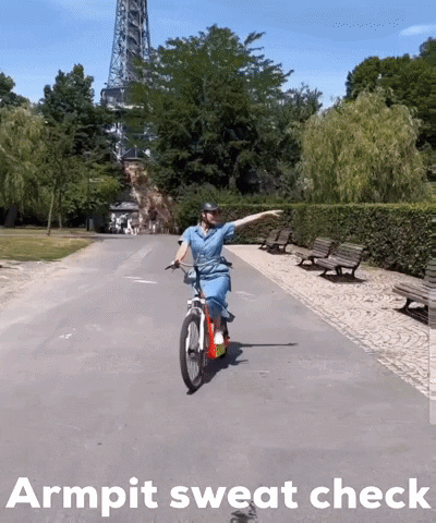 teki_awas armpit sweat check GIF