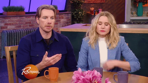 kristen bell no GIF by Rachael Ray Show