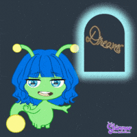 Glowing Main Character GIF by ShimmertheGlowworm
