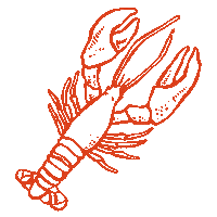 Lobster Sticker by Teaspoon studio