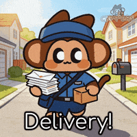 Delivering Amazon GIF by Chimpers