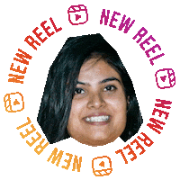 Vaishalikumari Sticker by BORN ON INSTAGRAM