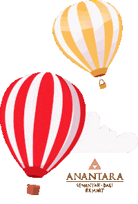 anantaraseminyak hot air balloon seminyak anantaraseminyak Sticker