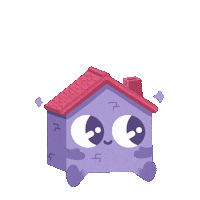 House Stay Home Sticker by Milli-Jane