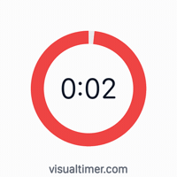 2 Seconds Timer GIF by VisualTimer
