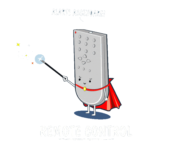 Remote Control Television Sticker by Sam Omo