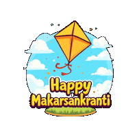 Happy Makar Sankranti Sticker