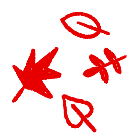 Autumn Leaves Sticker by Hoff