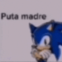 Sonic The Hedgehog Pose GIF