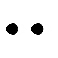 Suspicious Eyes Sticker by Outfly - Innovation Design Agency