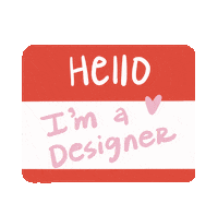 Pink Hello Sticker