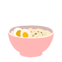Rice Bowl Food Sticker