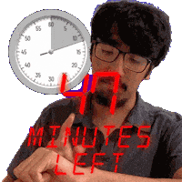 47 Min Sticker
