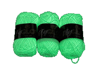 Wilmade glow diy crochet knitting Sticker
