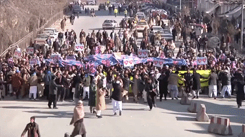 Thousands Protest in Afghanistan Against Depiction of Prophet Mohammed