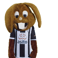 wave rabbit Sticker by Heracles Almelo