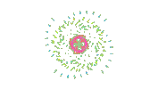 Art 3D Sticker by Quasi Crystals