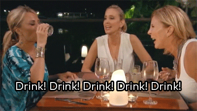 Drunk Real Housewives GIF