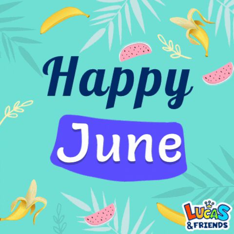 Summer June GIF by Lucas and Friends by RV AppStudios
