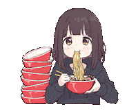 Ramen Menhera Sticker