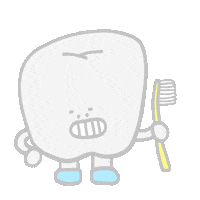 Hungry Teeth Sticker