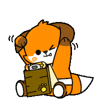 Cutefox Sticker by Artably 