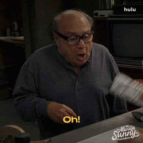Shocked Always Sunny GIF by It's Always Sunny in Philadelphia