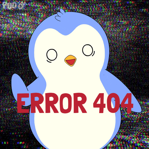 Glitch Horror GIF by Pudgy Penguins