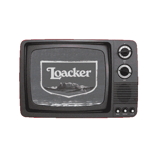 Logo Vintage Sticker by loacker